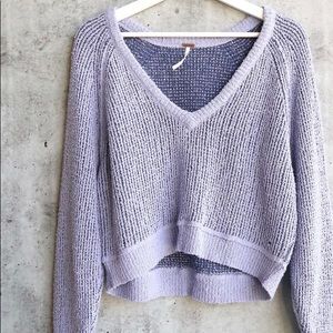 Free People textured sweater